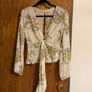 Floral blouse
